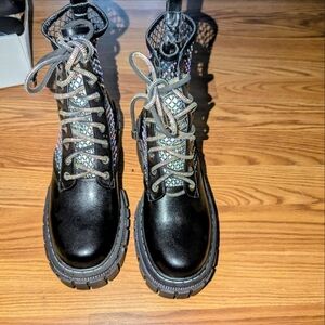 Azaela Wang Crystal Boots